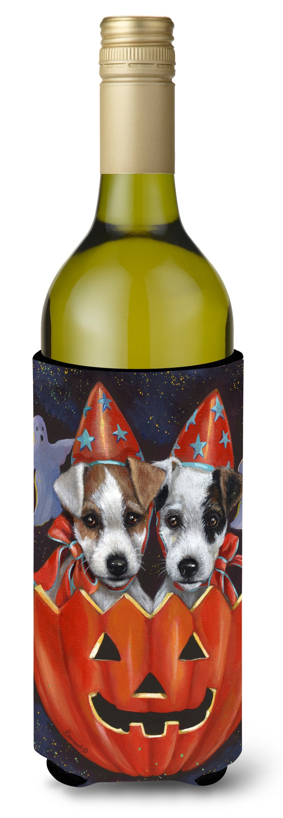 Jack Russell Terrier Halloween Wine Bottle Hugger PPP3105LITERK by Caroline&#39;s Treasures