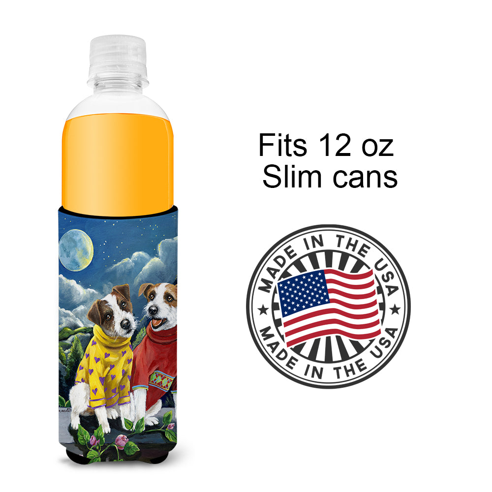 Jack Russell Terrier Moon Phase Ultra Hugger for slim cans PPP3106MUK  the-store.com.