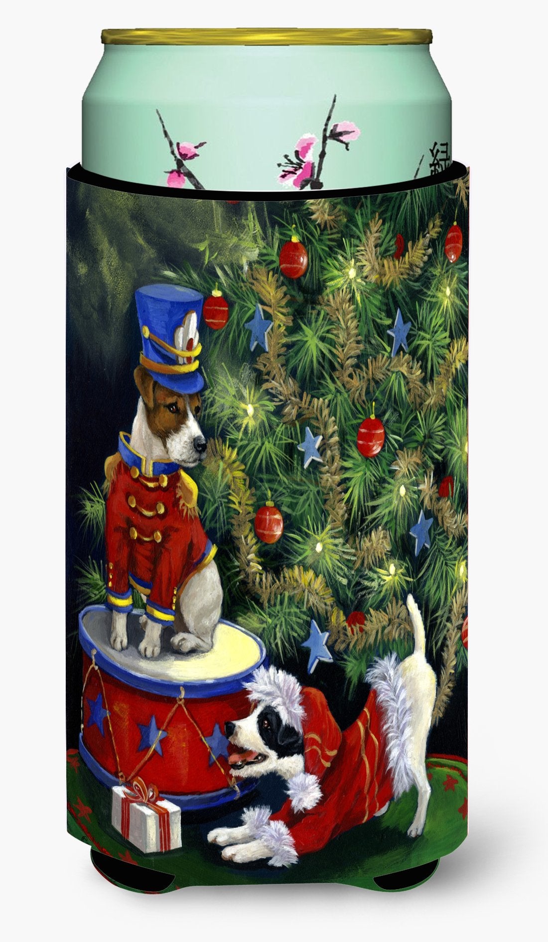 Jack Russell Christmas My Gift Tall Boy Hugger PPP3107TBC by Caroline&#39;s Treasures
