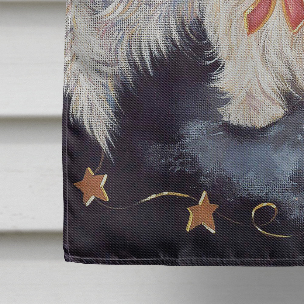 Westie Christmas Angel Flag Canvas House Size PPP3123CHF  the-store.com.
