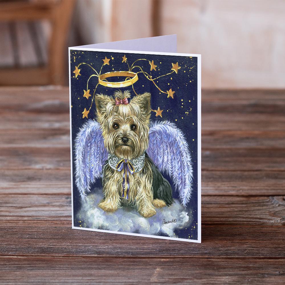 Buy this Yorkie Christmas Family Tree Greeting Cards and Envelopes Pack of 8