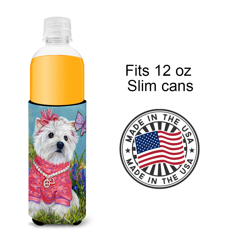 Westie Springtime Ultra Hugger for slim cans PPP3132MUK  the-store.com.