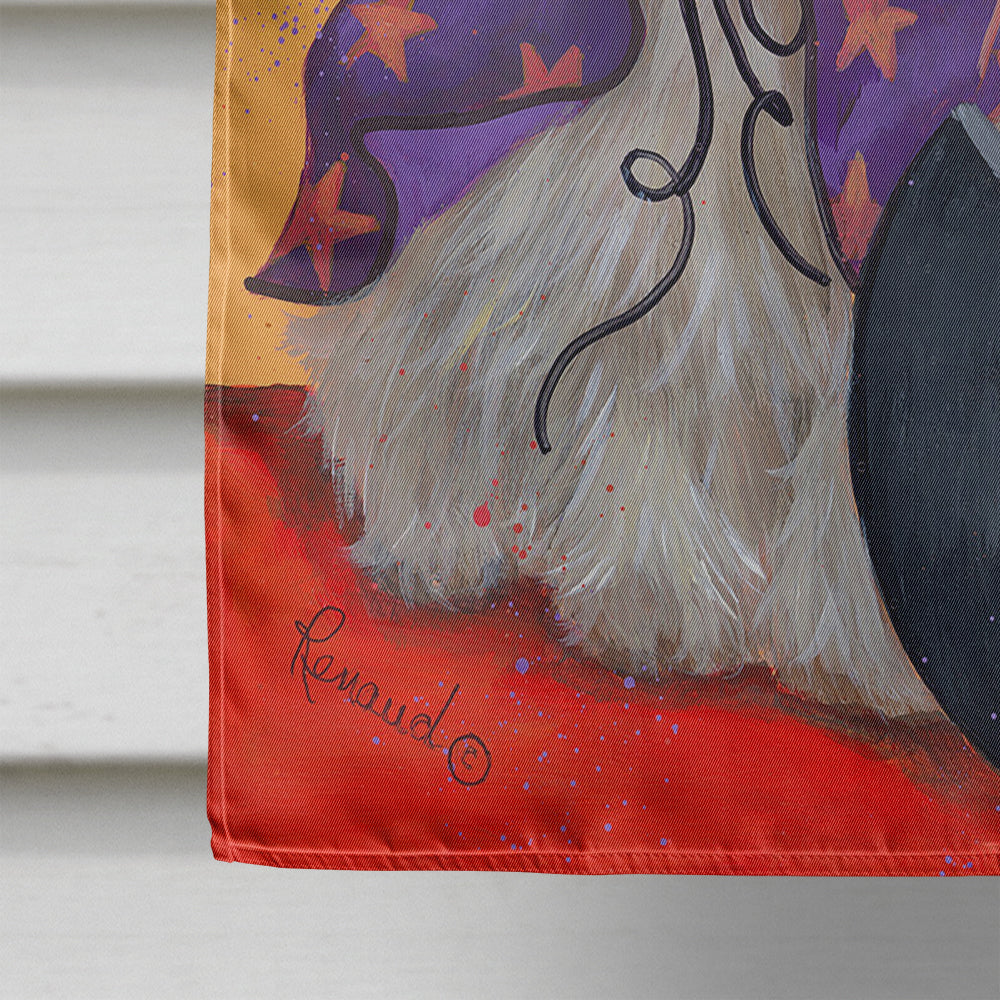 Wheaten Terrier Halloween Flag Canvas House Size PPP3136CHF  the-store.com.