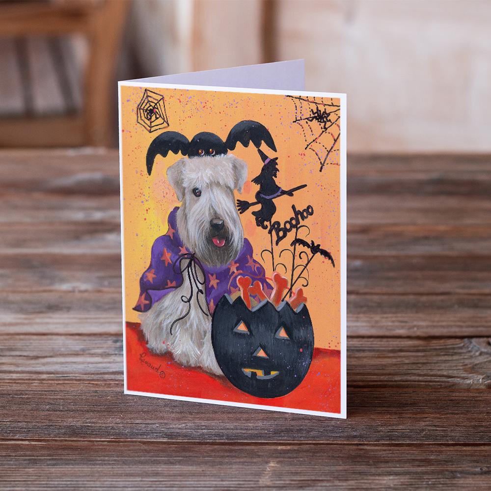 Buy this Wheaten Terrier Halloween Greeting Cards and Envelopes Pack of 8