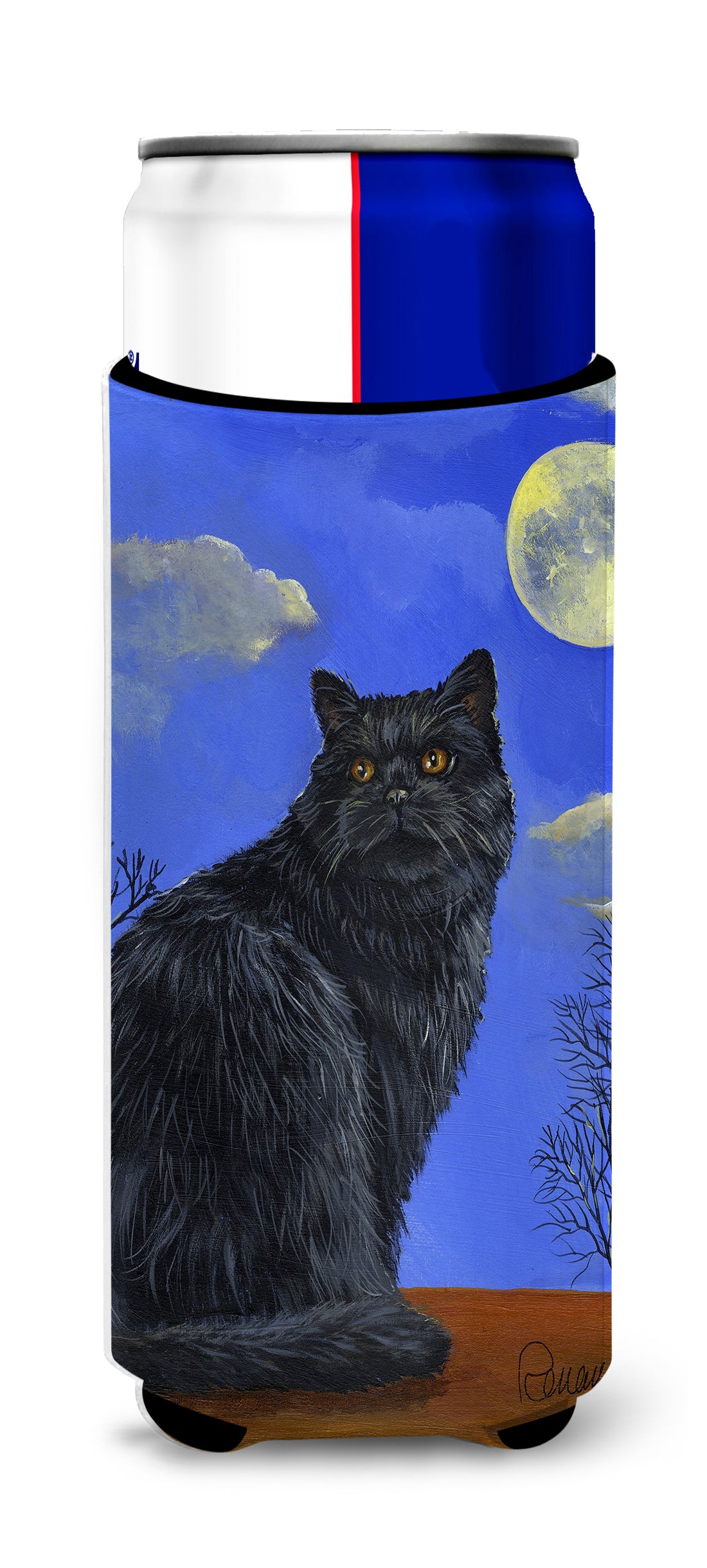 Black Cat Hocus Pocus Halloween Ultra Hugger for slim cans PPP3142MUK