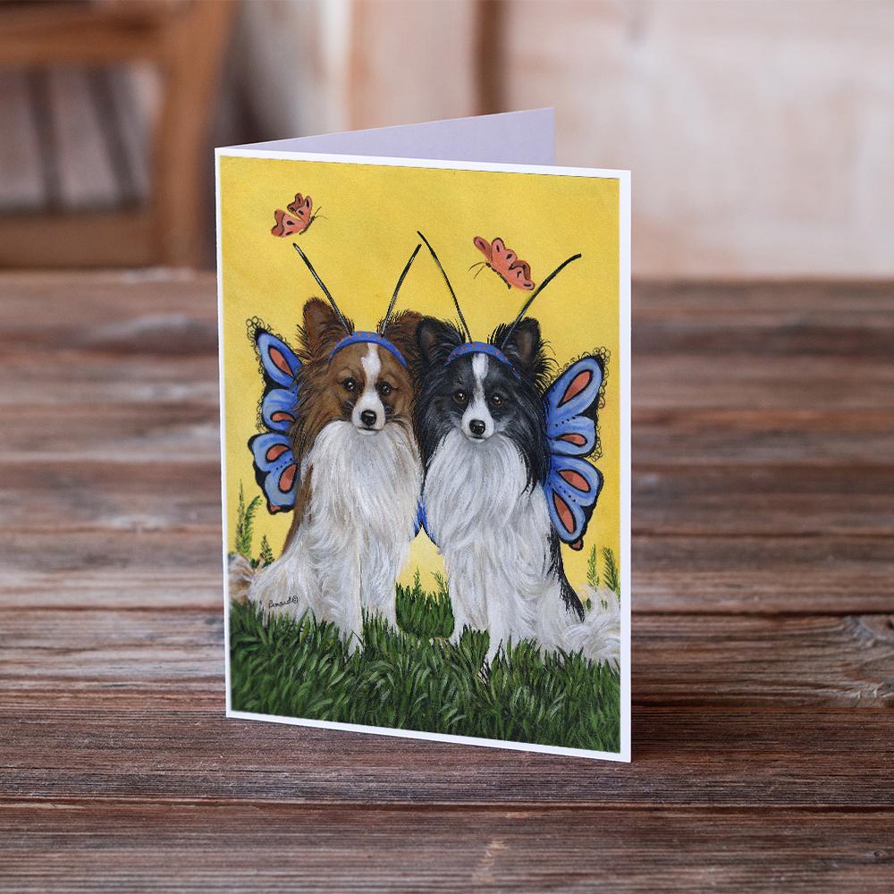 Papillon Butterflies Greeting Cards and Envelopes Pack of 8 - the-store.com