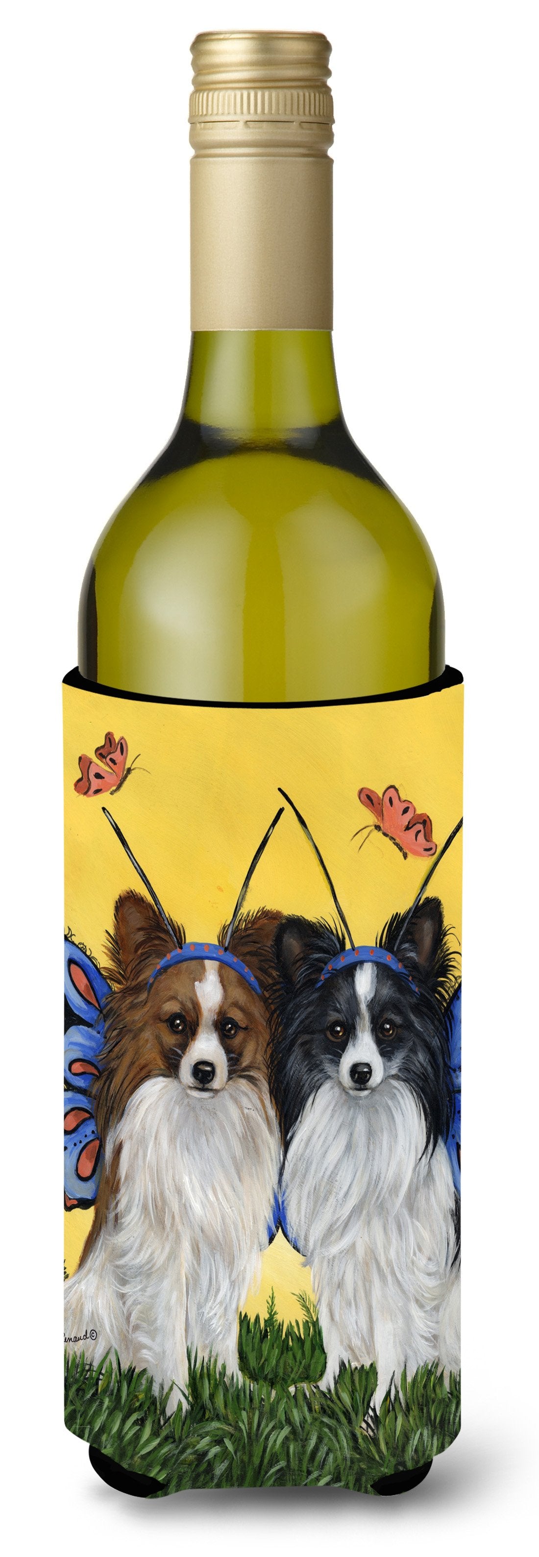 Papillon Butterflies Wine Bottle Hugger PPP3143LITERK by Caroline&#39;s Treasures