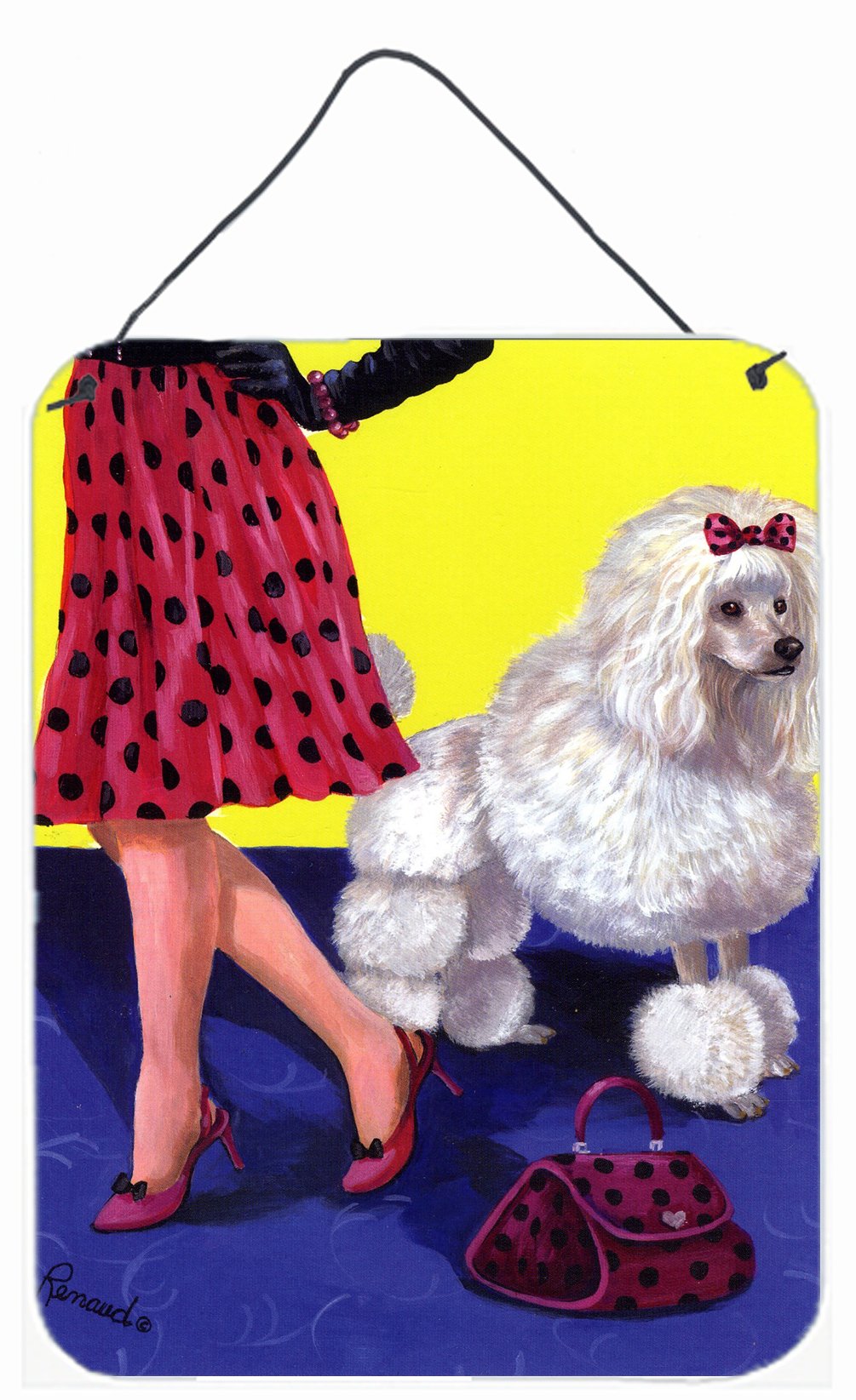 Buy this Poodle High Maintenance Wall or Door Hanging Prints PPP3147DS1216