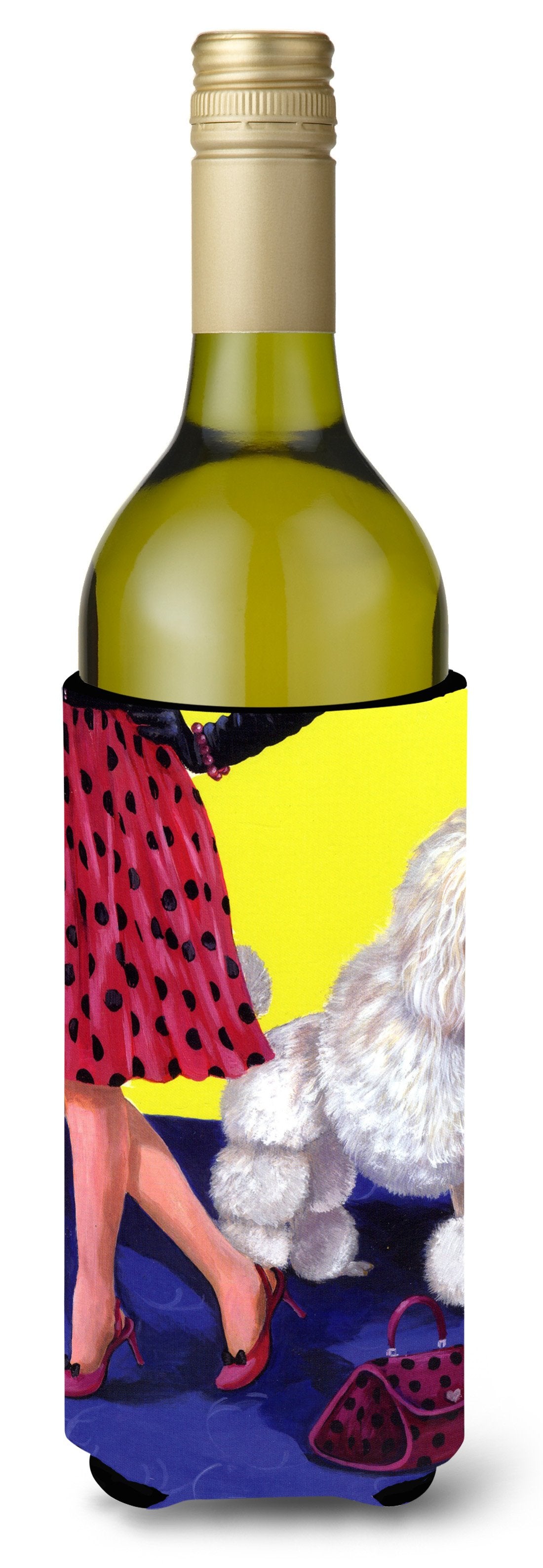 Poodle High Maintenance Wine Bottle Hugger PPP3147LITERK by Caroline&#39;s Treasures