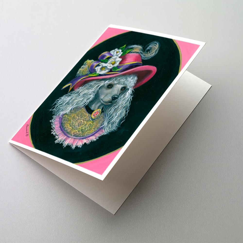 Buy this Poodle Lady Alexandria Greeting Cards and Envelopes Pack of 8