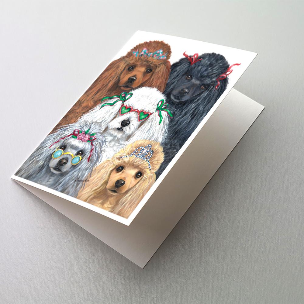 Buy this Poodle Oodles Greeting Cards and Envelopes Pack of 8