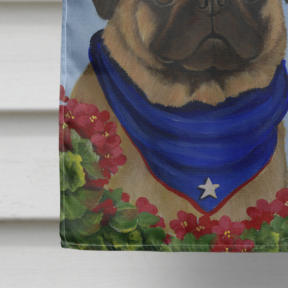 Pug USA Flag Canvas House Size PPP3154CHF