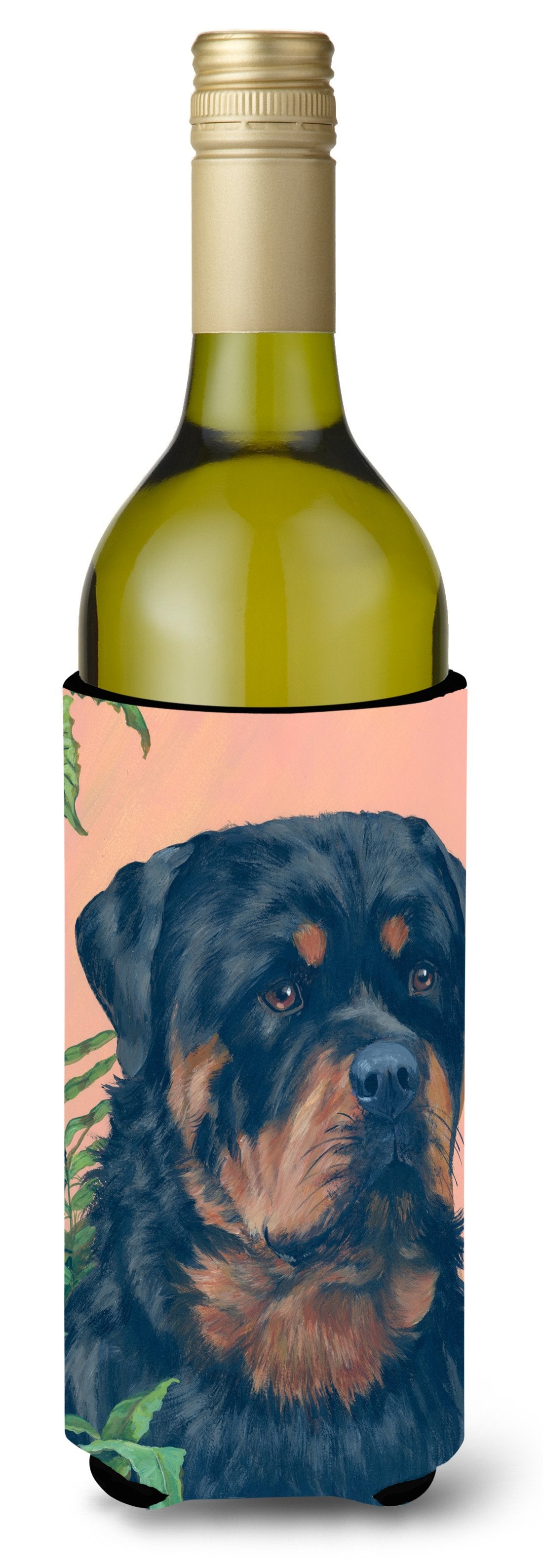 Rottweiler Wine Bottle Hugger PPP3156LITERK by Caroline&#39;s Treasures