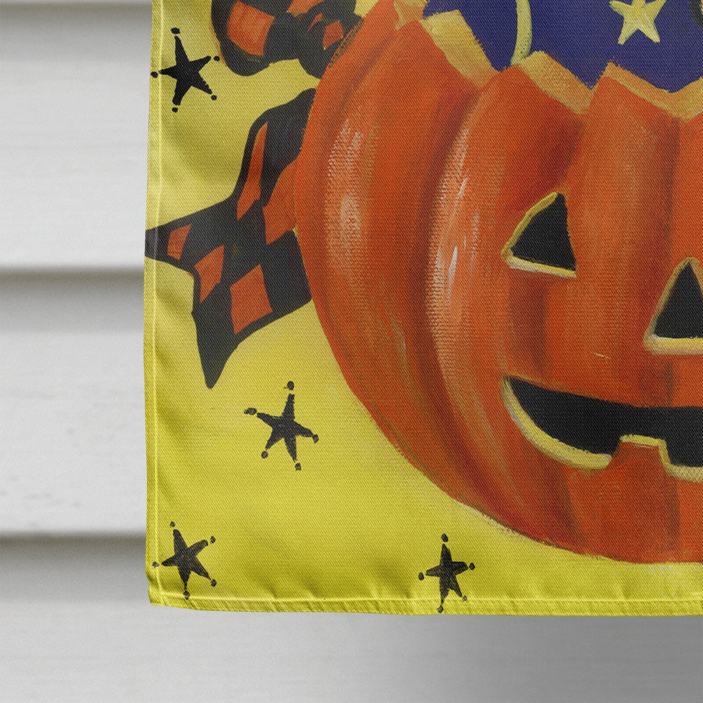 Schnauzer Halloween Flag Canvas House Size PPP3161CHF  the-store.com.