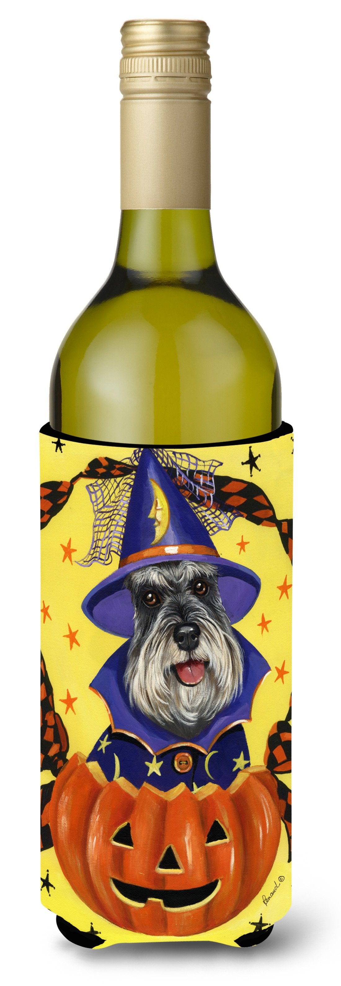 Schnauzer Halloween Wine Bottle Hugger PPP3161LITERK by Caroline&#39;s Treasures