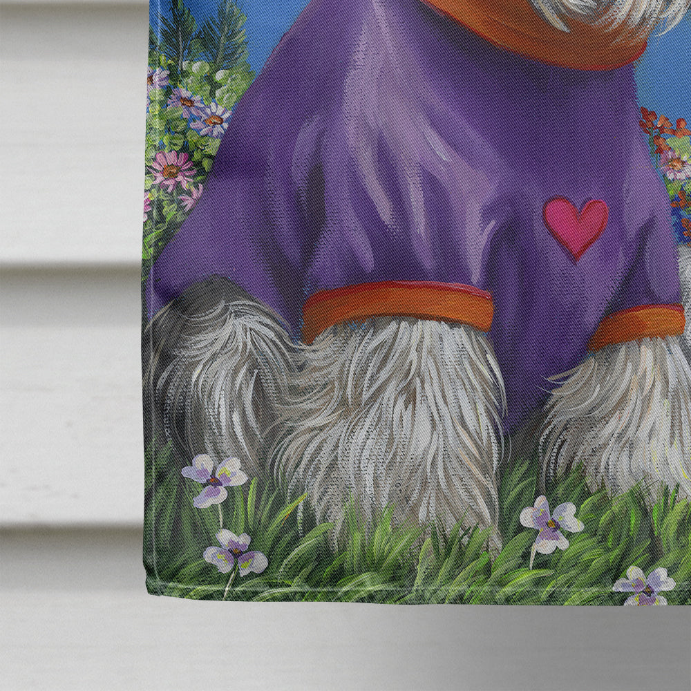 Schnauzer Soulmates Flag Canvas House Size PPP3166CHF