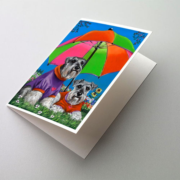 Buy this Schnauzer Soulmates Greeting Cards and Envelopes Pack of 8