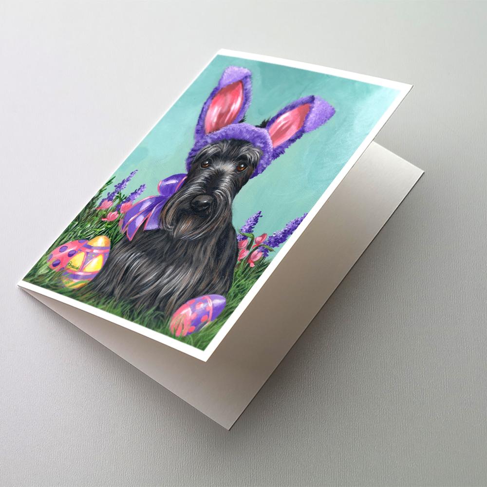 Buy this Scottie Easter Bunny Greeting Cards and Envelopes Pack of 8