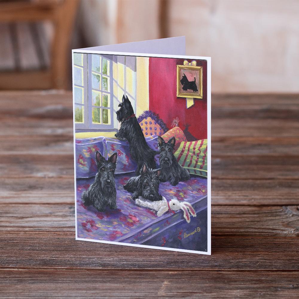 Scottie Daybed Greeting Cards and Envelopes Pack of 8 - the-store.com