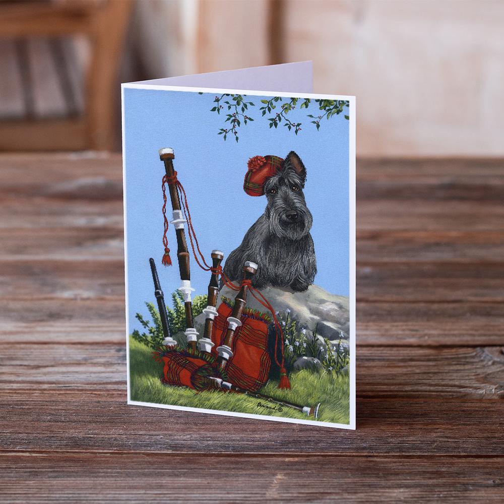 Buy this Scottie Piper Greeting Cards and Envelopes Pack of 8