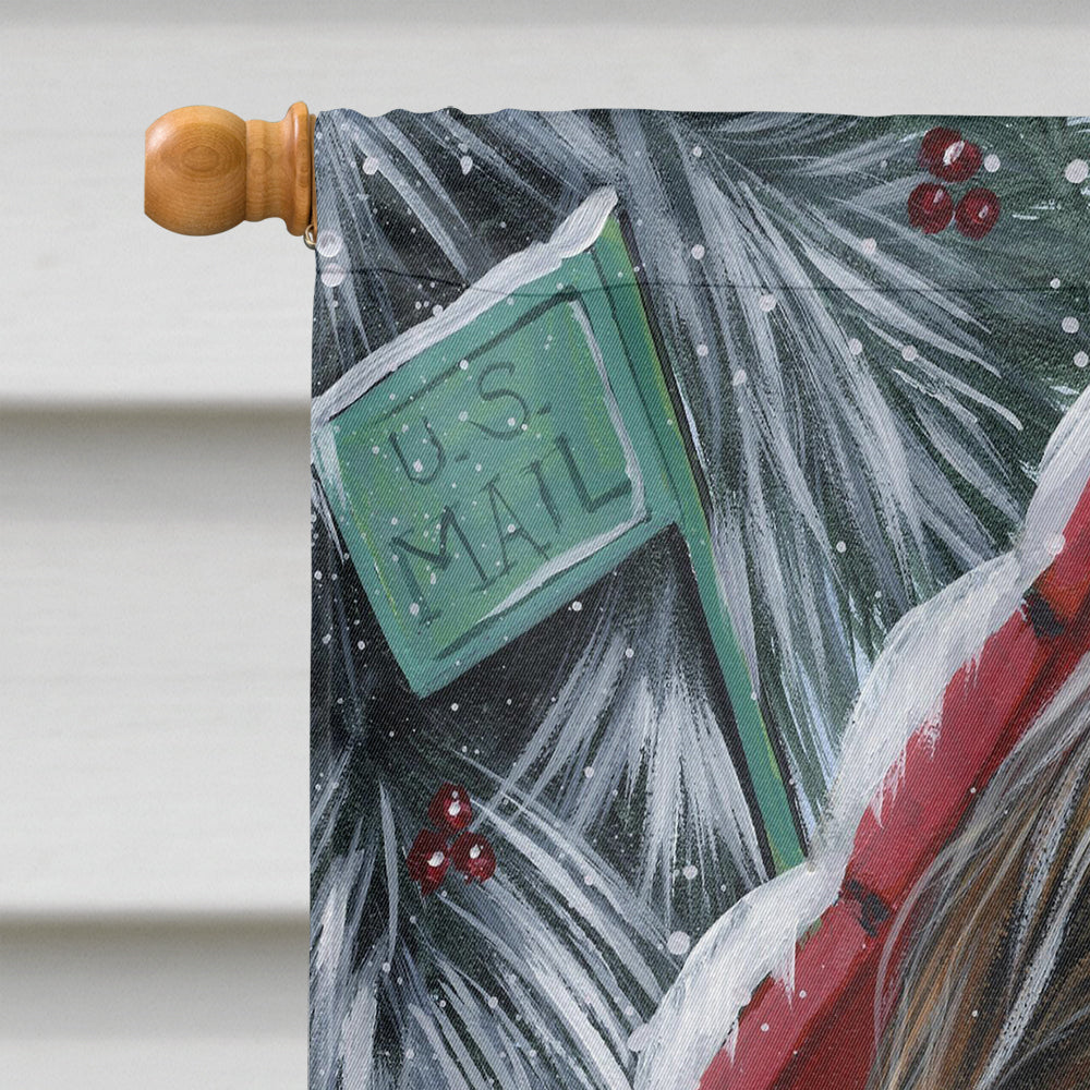 Shih Tzu Christmas Letter to Santa Flag Canvas House Size PPP3189CHF  the-store.com.