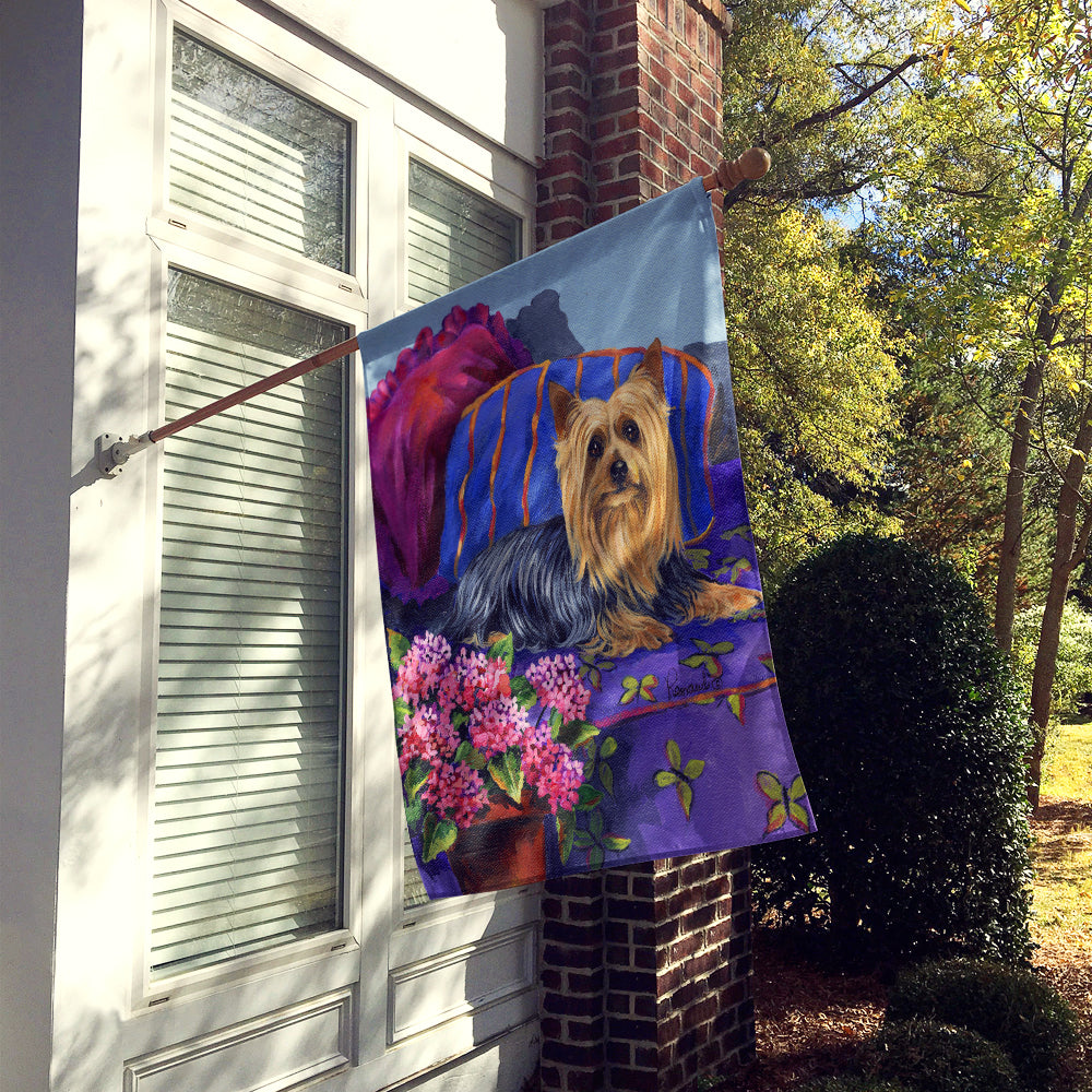 Silky Terrier Luxurious Flag Canvas House Size PPP3192CHF  the-store.com.