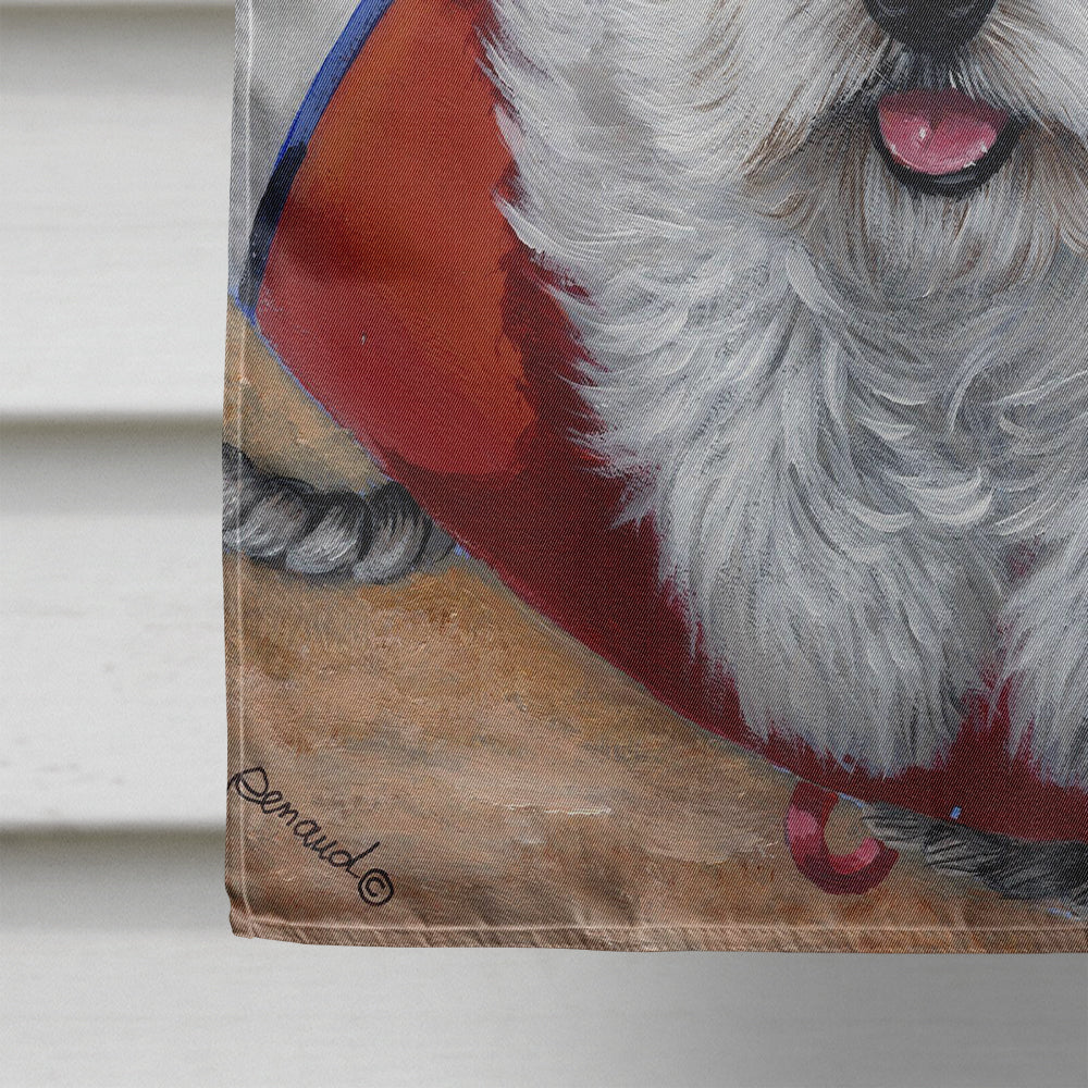 Westie Ahoy Sailor Flag Canvas House Size PPP3197CHF  the-store.com.