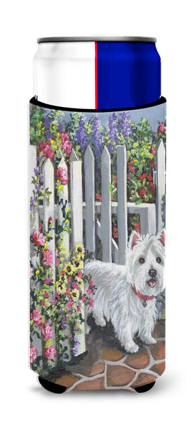 Westie At the Gate Ultra Hugger for slim cans PPP3199MUK
