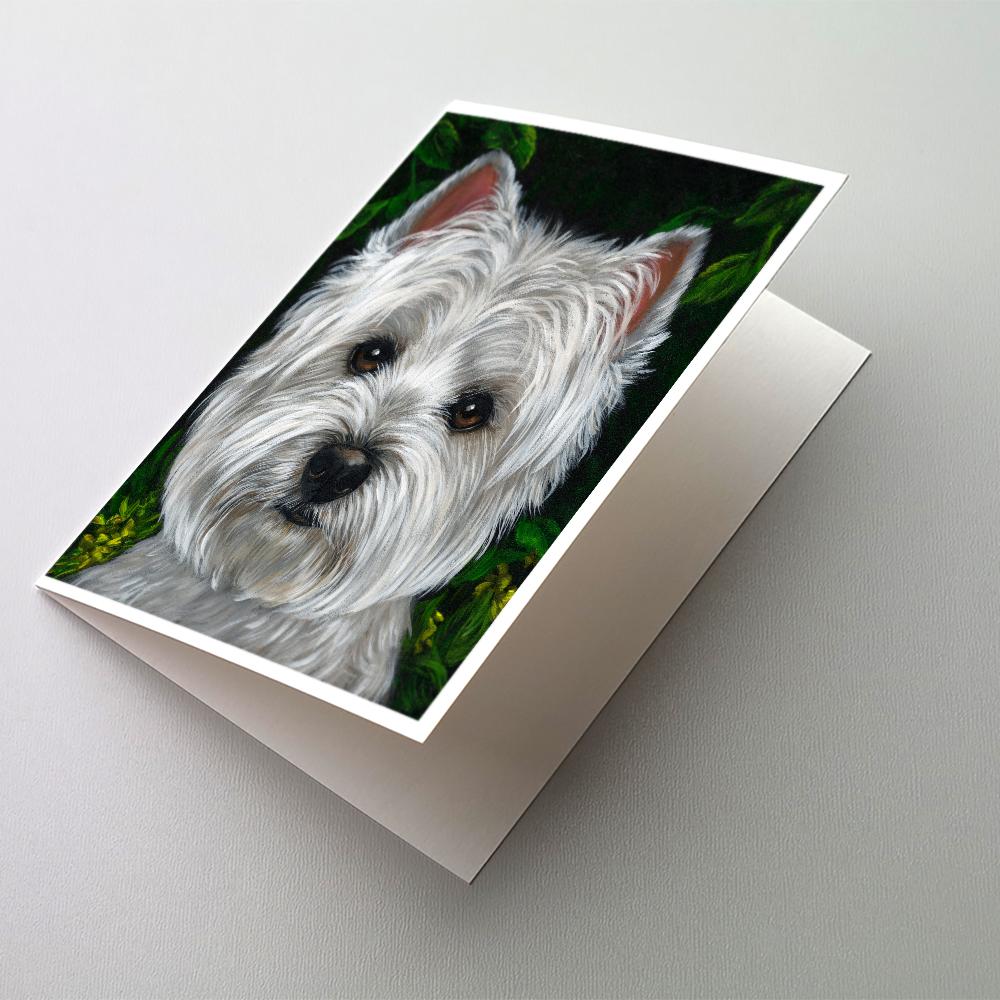 Buy this Westie Baby Face Greeting Cards and Envelopes Pack of 8