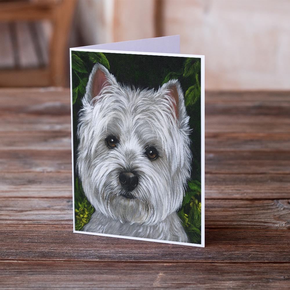 Buy this Westie Baby Face Greeting Cards and Envelopes Pack of 8