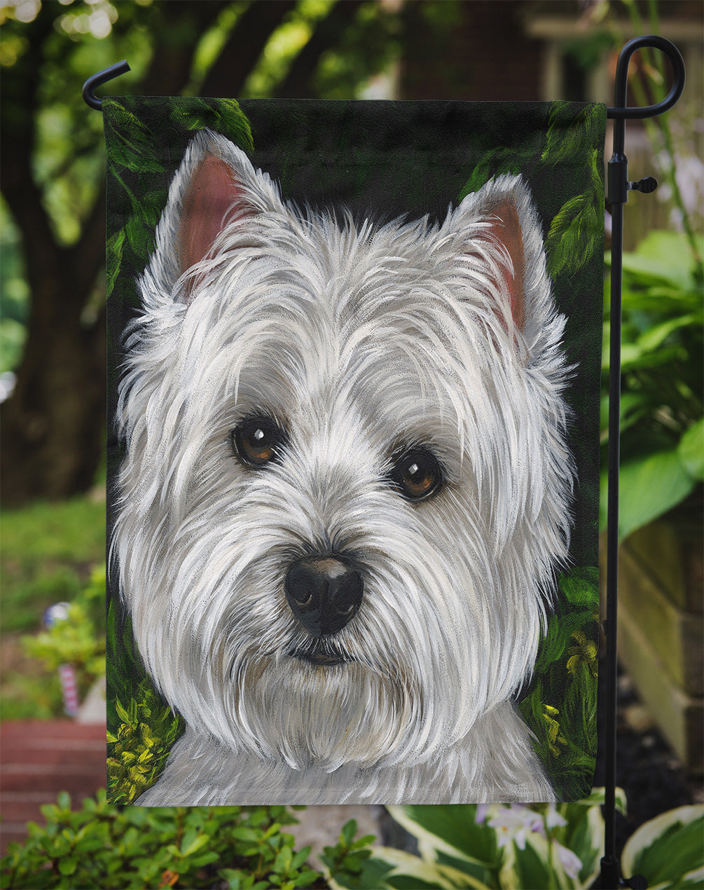 Westie Baby Face Flag Garden Size PPP3201GF  the-store.com.