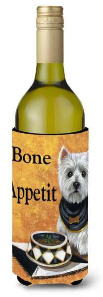 Westie Bone Appetit Wine Bottle Hugger PPP3203LITERK by Caroline's Treasures
