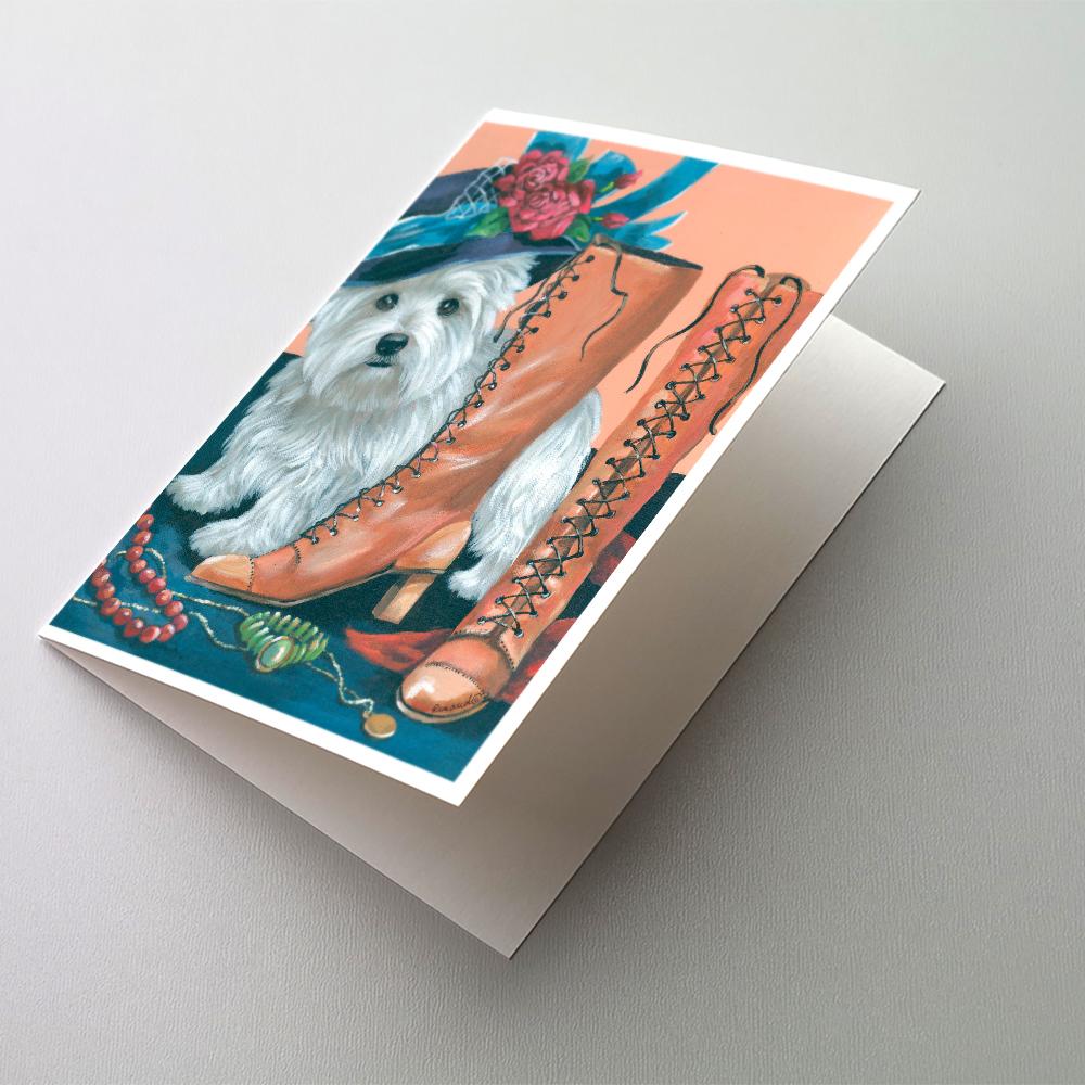Buy this Westie in Mom&#39;s Closet Greeting Cards and Envelopes Pack of 8