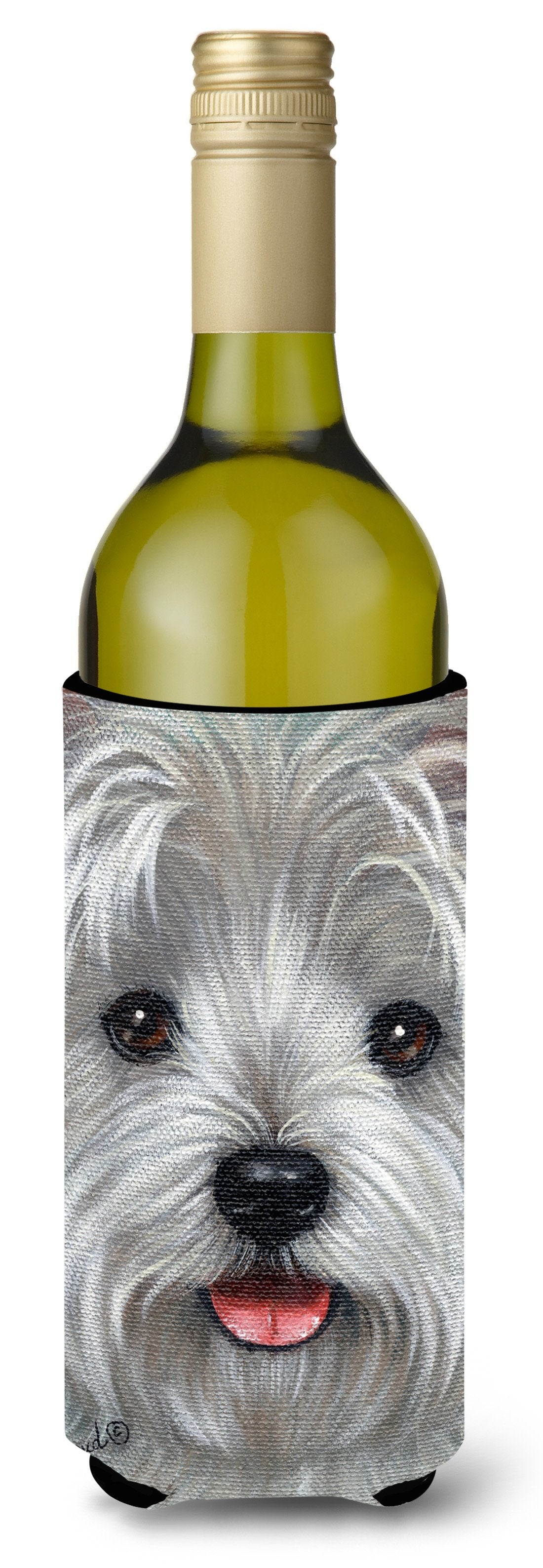 Westie Kissable Face Wine Bottle Hugger PPP3212LITERK by Caroline's Treasures