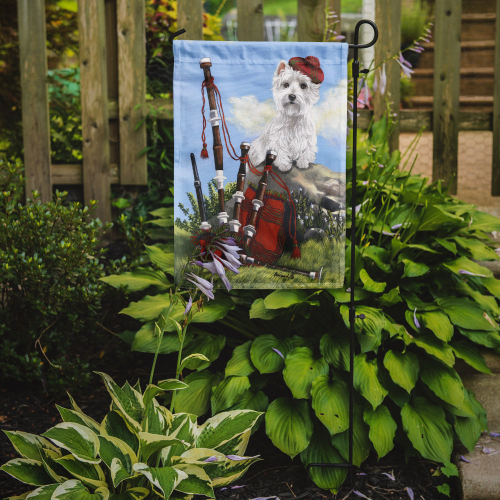 Westie Piper Flag Garden Size PPP3222GF  the-store.com.