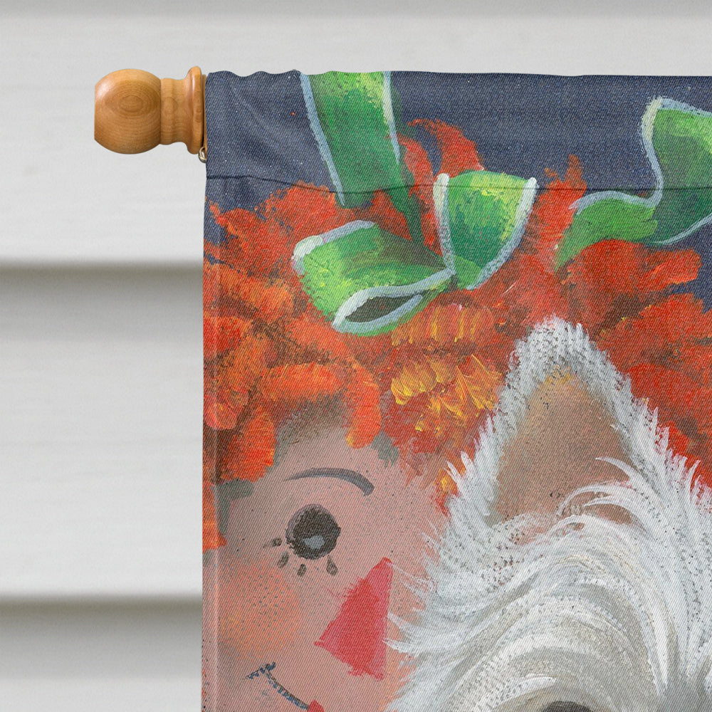 Westie Ragdoll Flag Canvas House Size PPP3226CHF  the-store.com.