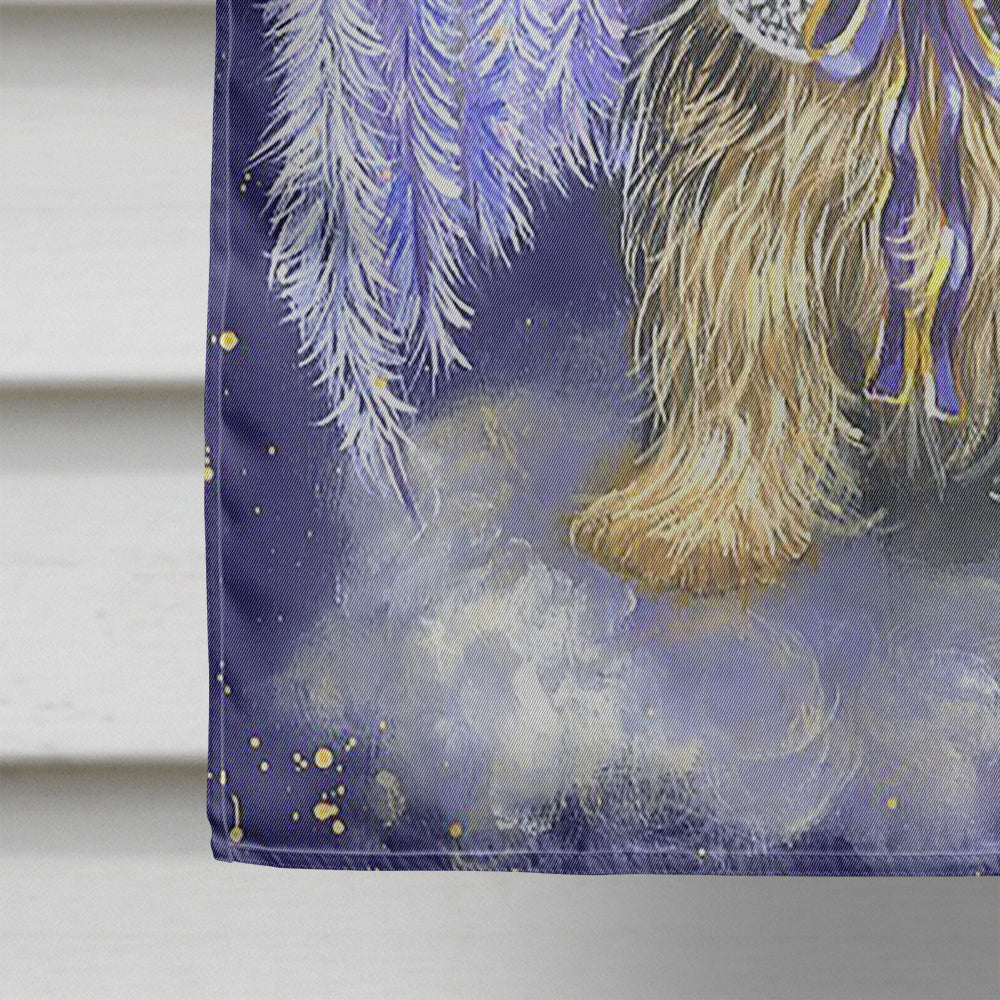 Yorkie Christmas Angel Flag Canvas House Size PPP3243CHF