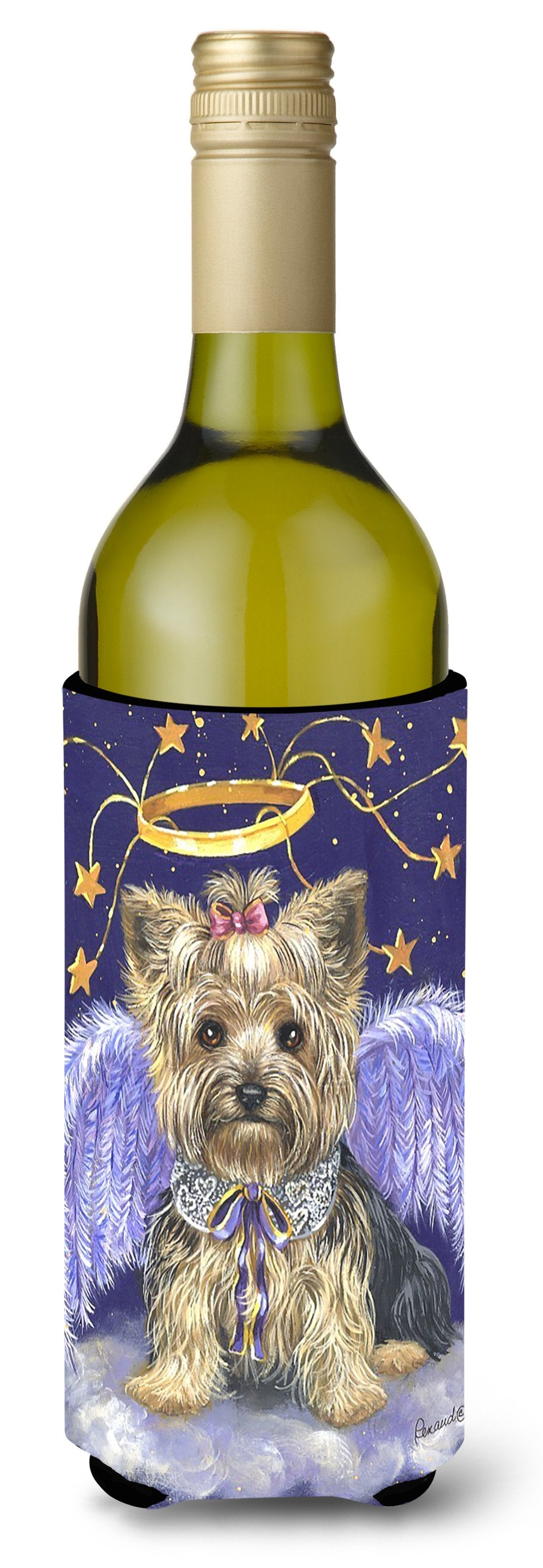 Yorkie Christmas Angel Wine Bottle Hugger PPP3243LITERK by Caroline&#39;s Treasures