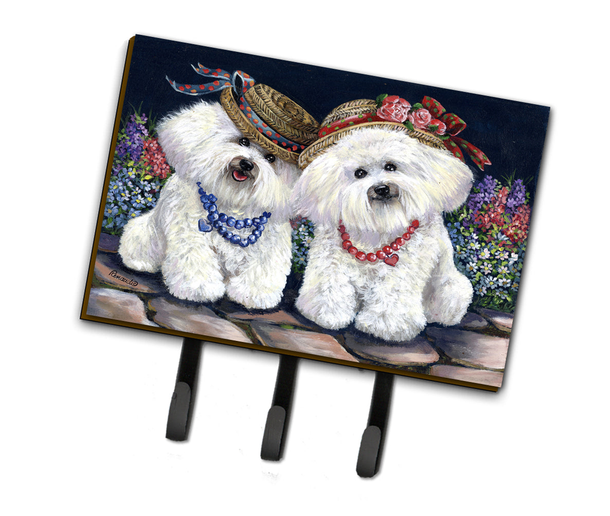 Bichon Frise Sisters Leash or Key Holder PPP3247TH68  the-store.com.
