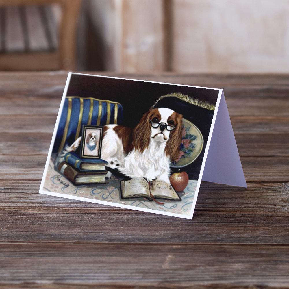 Cavalier Spaniel Perfect Student Greeting Cards and Envelopes Pack of 8 - the-store.com