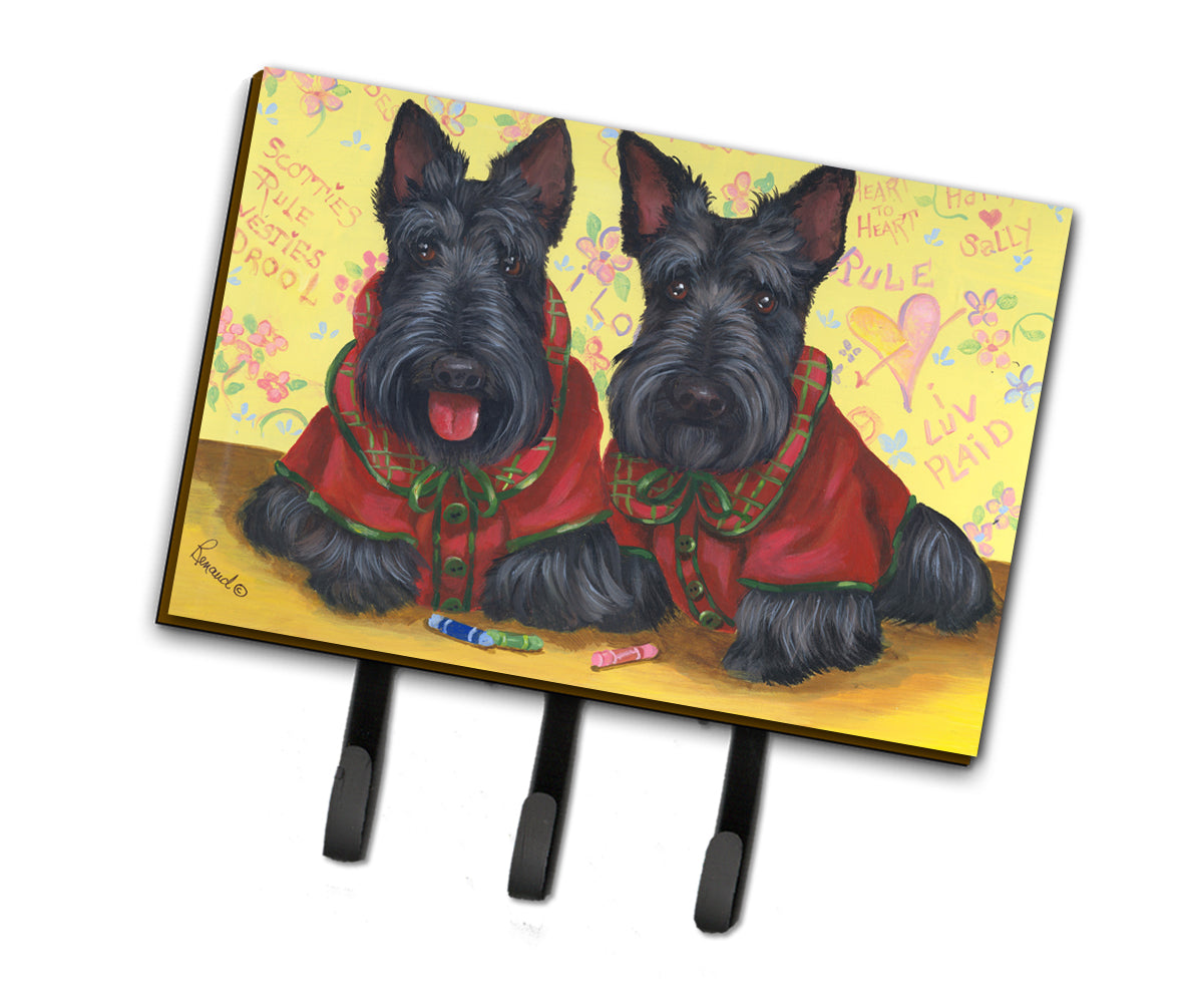 Scottish Terrier Scotties Rule Leash or Key Holder PPP3271TH68  the-store.com.