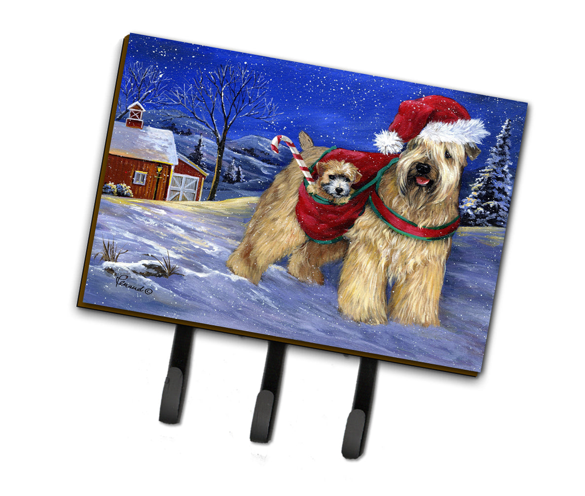 Wheaten Terrier Christmas Leash or Key Holder PPP3275TH68  the-store.com.