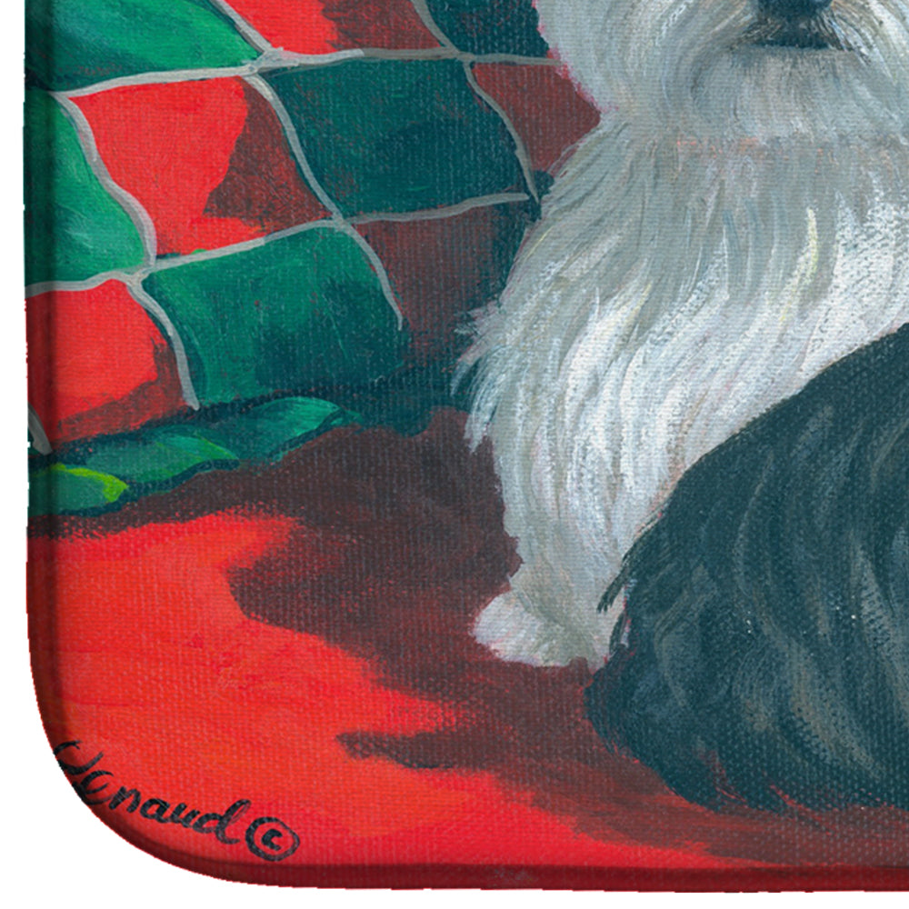 Westie and Scottie Great Scots Dish Drying Mat PPP3277DDM  the-store.com.