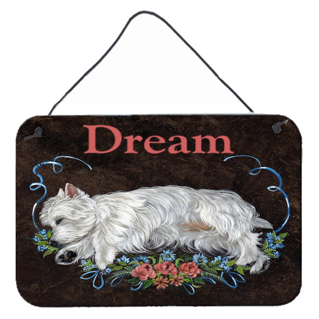 Buy this Westie Dream Wall or Door Hanging Prints PPP3278DS812