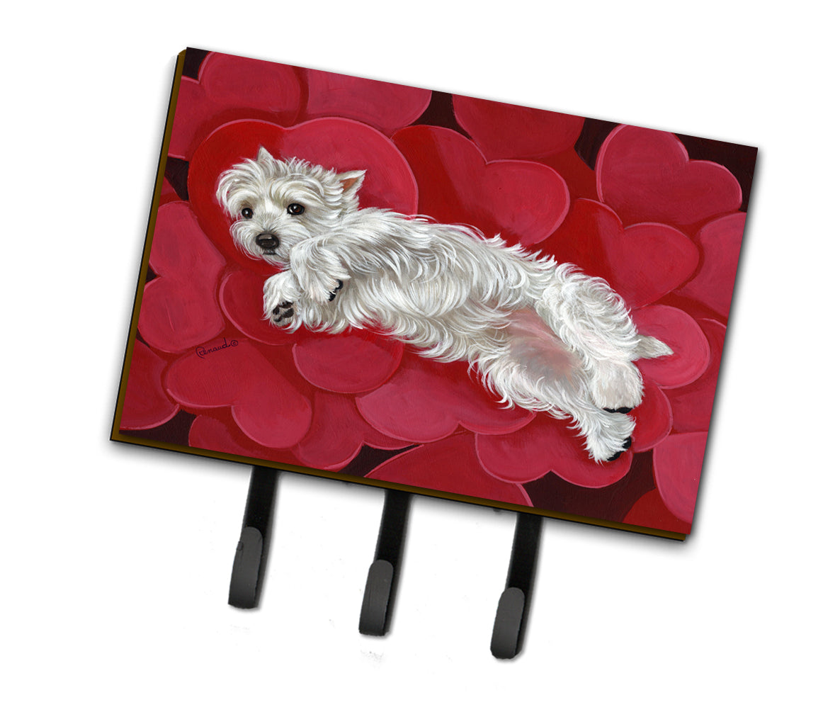 Westie Queen of Hearts Leash or Key Holder PPP3283TH68  the-store.com.