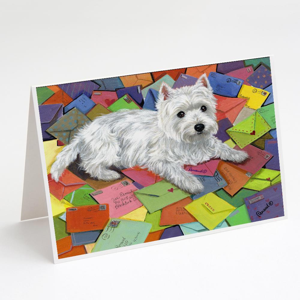 Buy this Westie Zoe&#39;s Mail Greeting Cards and Envelopes Pack of 8