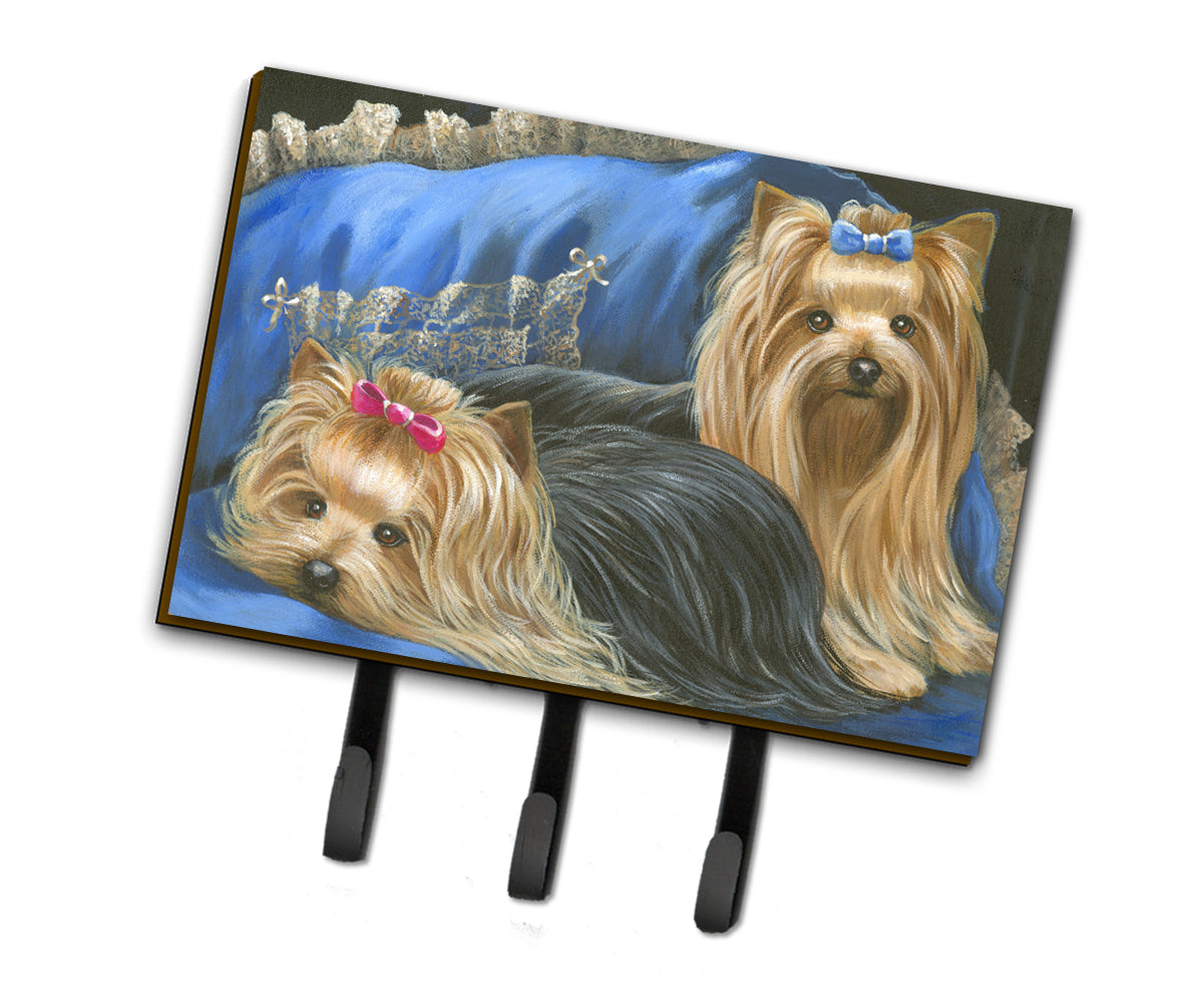 Yorkshire Terrier Yorkie Satin and Lace Leash or Key Holder PPP3293TH68  the-store.com.