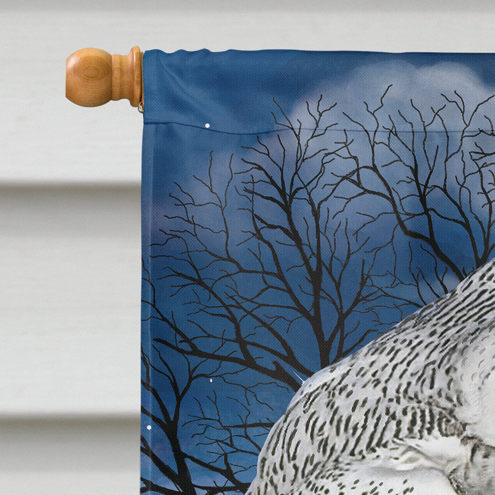 Owl Halloween Moon Flag Canvas House Size PRS4013CHF