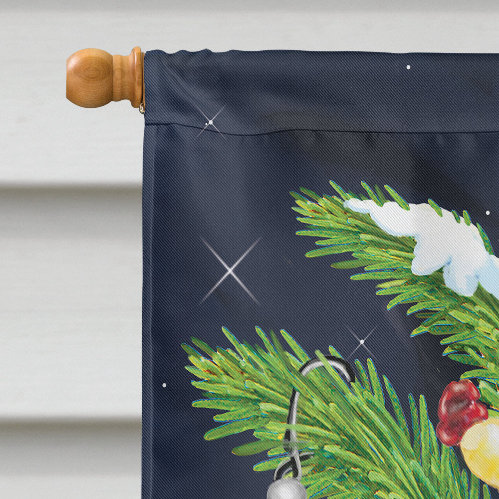 Cardinal's Christmas Dinner Flag Canvas House Size PRS4018CHF  the-store.com.