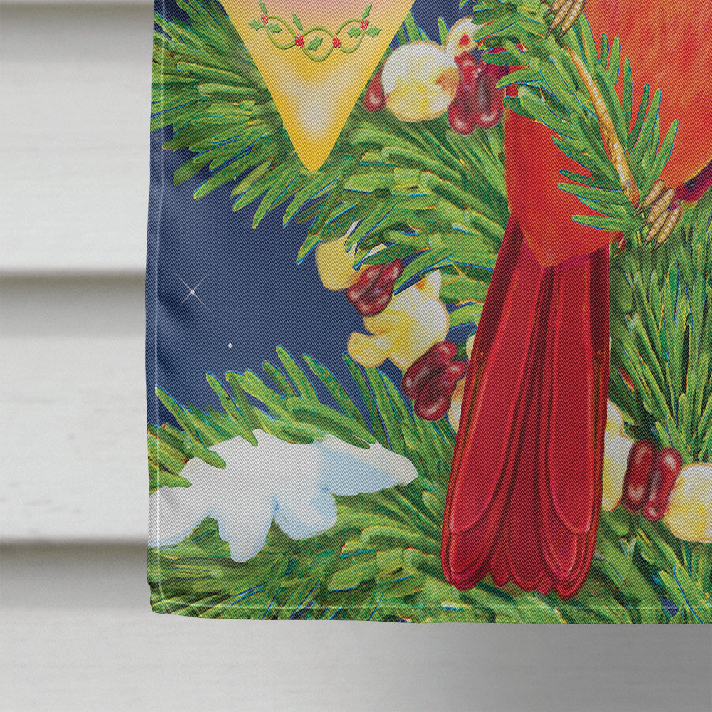 Cardinal's Christmas Dinner Flag Canvas House Size PRS4018CHF